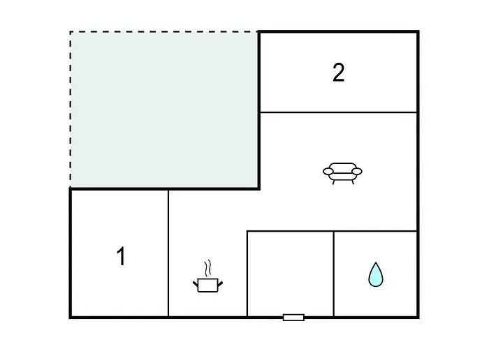 1 Bedroom Pet Friendly In 펜션 *